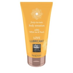 Lubrifiant Intim comestibil - Ceai Alb și Piersică