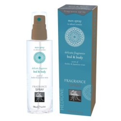 Fragancia de feromonas para cama y cuerpo para hombre - Ámbar y menta japonesa