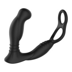 Vibrador de próstata Simul8 con anillo para pene y testículos