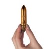 Enkelt hastighet bullet vibrator - Champagne