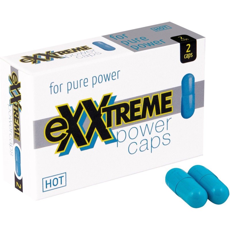 Cápsulas Potencializadoras HOT Exxtreme para Homem - 1x2 unidades