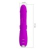 Vibrador Coelho Dorothy com Movimentos de Empurrão