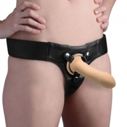 Squeeze-It fallikus dildó - Bézs