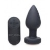 Vibrador anal amb llum LED - Mitjà