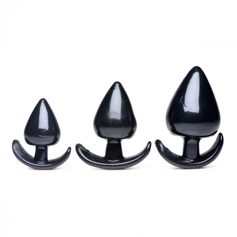 Set di Plug Anali da 3 Pezzi Triple Spades