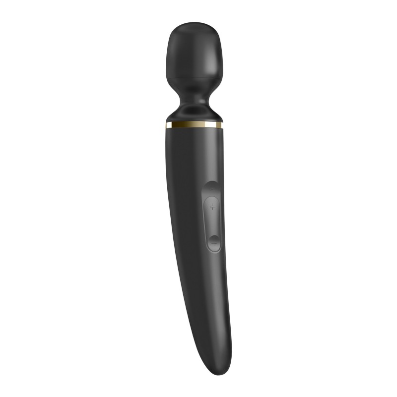 Satisfyer Wand-er Woman - Sort/Guld