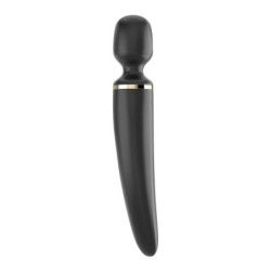 Satisfyer Wand-er Woman - Juoda/Auksinė