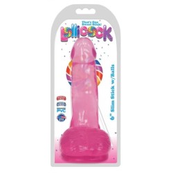 Dildo ar Sēkliniekiem 15 CM - Ķiršu Ledus