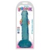 Dildo Com Testículos 20 CM - Berry Ice