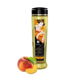 Shunga - Stimulační masážní olej/Broskev - 240 ml