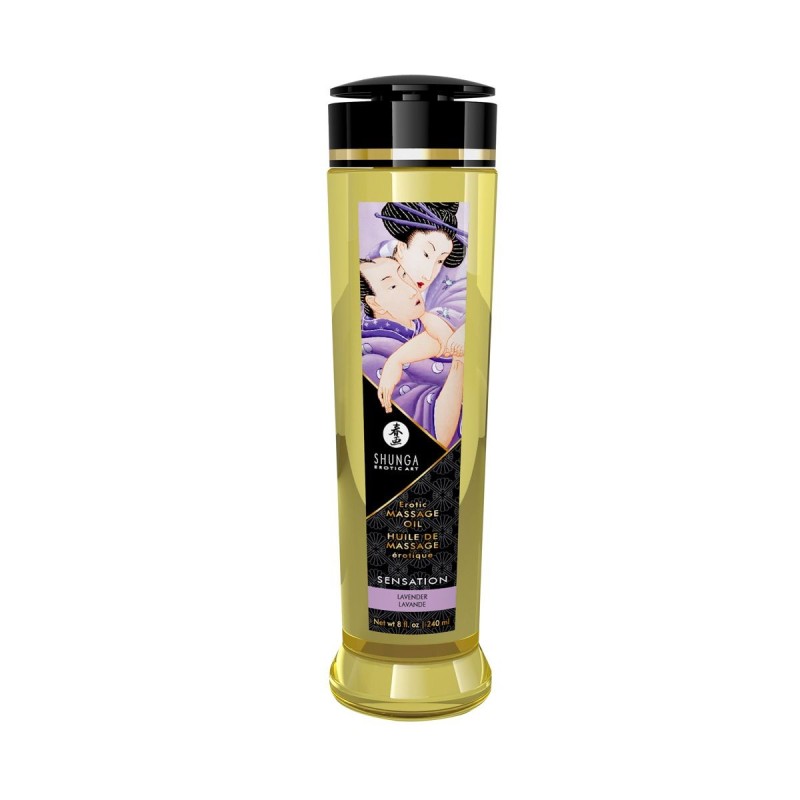 Shunga - Óleo de Massagem Sensação/Lavanda - 240 ml