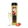 Shunga - Massageolie Romance/Mousserende Aardbeienwijn - 240 ml