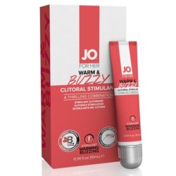 System Jo Para Ella Lämmin ja kihelmöivä klitoriskiihotin - 10ml
