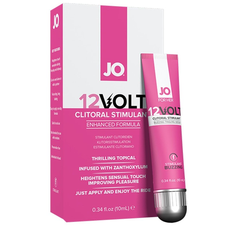 System Jo Para Ela Serum Clitóris Vibrante 12Volt - 10 ml