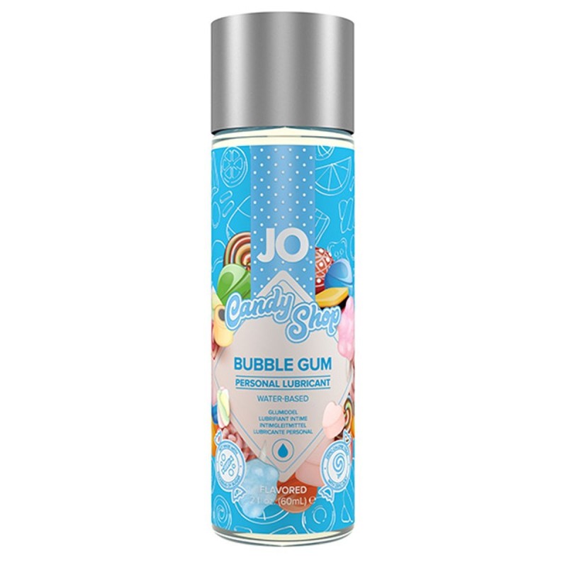 System Jo Candy Shop H2O Lubrikant Žvečilni Gumi - 60ml