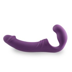 Vibrátor Strapless Strap-On - Fialová