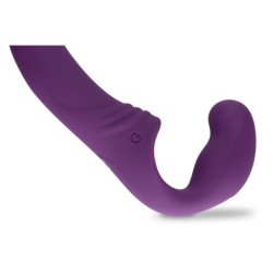 Vibrátor Strapless Strap-On - Fialová