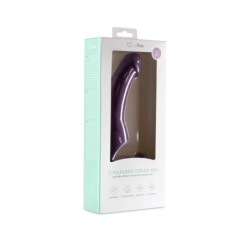 Vibrator Strapless Strap-On - Vijolična