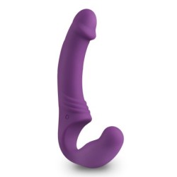 Vibrátor Strapless Strap-On - Fialová