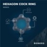 Anel peniano hexagonal Boners com bolas de aço