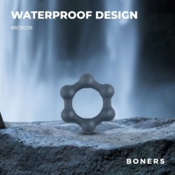 Anneau pénien hexagonal Boners avec billes en acier
