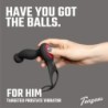 Anel peniano e testicular com vibrador de próstata e controlo remoto Teazers