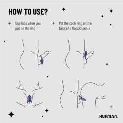 Anel vibratório para pénis Neptune + Controlo remoto