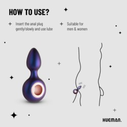 Anal Plug Vibrator Deep Space