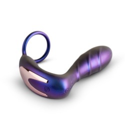 Vibrador Anal Black Hole con Anillo para el Pene