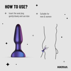 Vibrating Anal Plug with Thrusting Space Force Feature