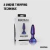 Vibrating Anal Plug with Thrusting Space Force Feature