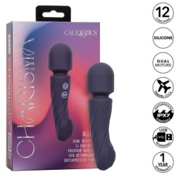 Charisma Allure Masajeador Doble Motor 12 Funciones 17,25 Cm X 4,5 Cm Morado