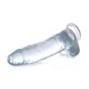 Dildo Transparent Jock C-Thru - 31 cm