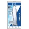 Dildo Transparent Jock C-Thru - 31 cm