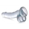 Läpinäkyvä Dildo Jock C-Thru - 23 cm