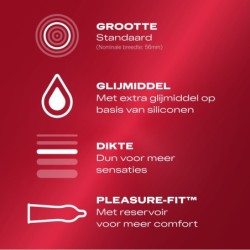Durex Sensitive Thin Extra Lubricated - 10 count