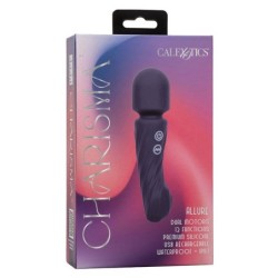 Charisma Allure Masajeador Doble Motor 12 Funciones 17,25 Cm X 4,5 Cm Morado