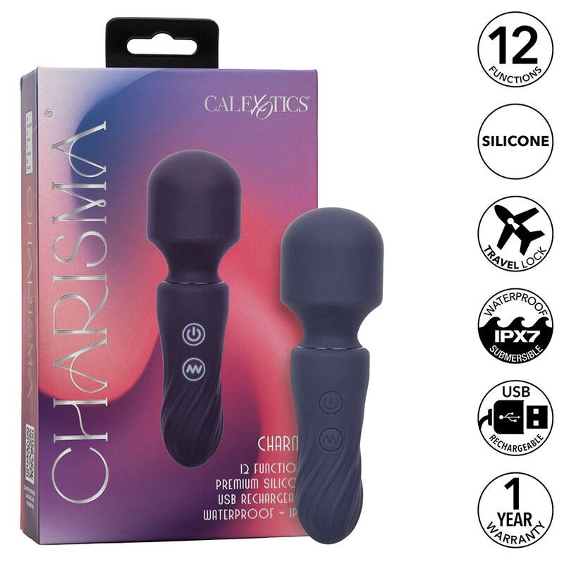 Charisma Charm Masážny prístroj 12 Funkcií Fialový