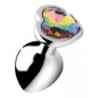Anale Plug Hart Regenboog - Medium