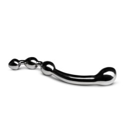 Gode Anale Baguette de Plaisir Multi-Stimulation Métallique