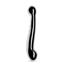 Elegante dildo metálico de siete