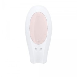 Vibrator för par Satisfyer Double Joy - Vit