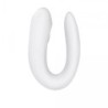 Vibrador para casais Satisfyer Double Joy - Branco