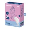 Vibrátor s Vzduchovým Tlakem Trojúhelník Lásky Satisfyer - Bílý
