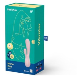Vibrador de Ponto G Flexível Satisfyer Mono com App - Malva