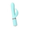 Roterende en geanimeerde Tarzan vibrator - Teal