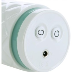 Vibrator z energičnim potiskom - Modrozelena