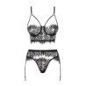 Conjunt de 2 peces Lashy Lace S/M