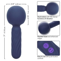 Charisma Seduction Masajeador 12 Funciones 17,75 Cm X 6,25 Cm Morado