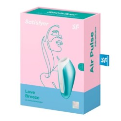 Satisfyer Love Breeze čiulptukinis vibratorius - ledo mėlynumo